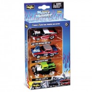 Maisto Muscle Machines 1:64 Scale Set of 3 Diecast cars